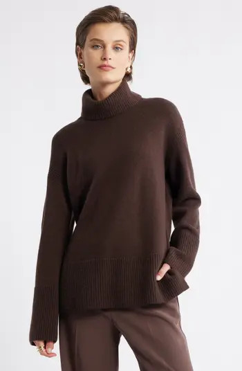 Wool & Cashmere Turtleneck Sweater | Nordstrom