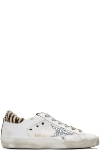 Golden GooseWhite Pony Superstar Sneakers$495 USD $411 USD | SSENSE 