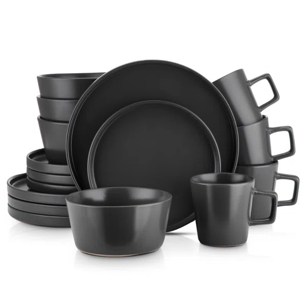 Brittanie 16 Piece Dinnerware Set, Service for 4 | Wayfair North America