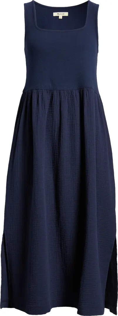 Mixed Media Tank Dress | Nordstrom