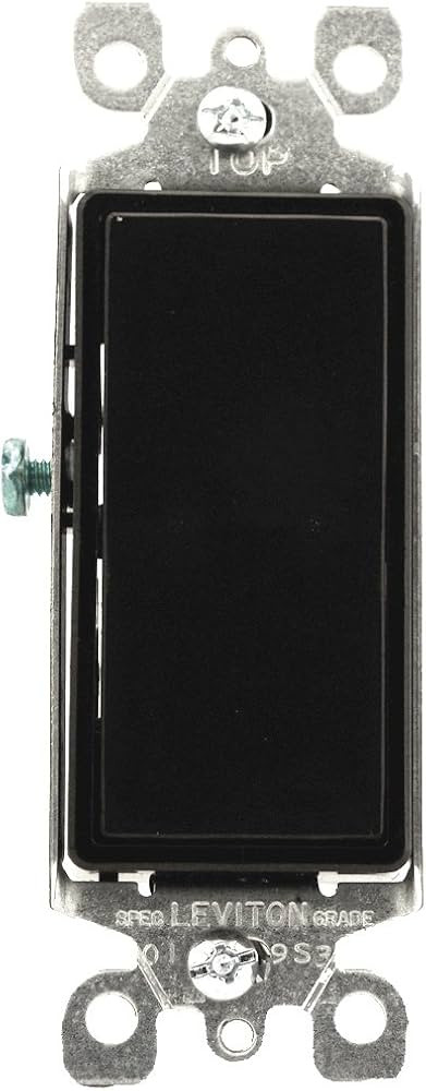 Leviton 5603-2E 15 Amp, 120/277 Volt, Decora Rocker 3-Way AC Quiet Switch, Residential Grade, Gro... | Amazon (US)