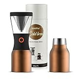Asobu Coldbrew Portable Cold Brew Coffee Maker With a Vacuum Insulated 34oz Stainless Steel 18/8 Car | Amazon (US)