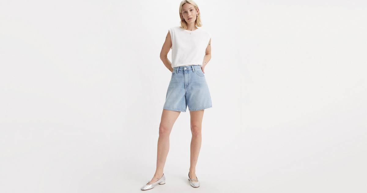 High Rise Baggy Women's Shorts | Levi's US
