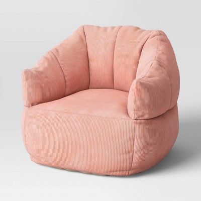 Corduroy Structured Bean Bag Chair - Room Essentials™ | Target