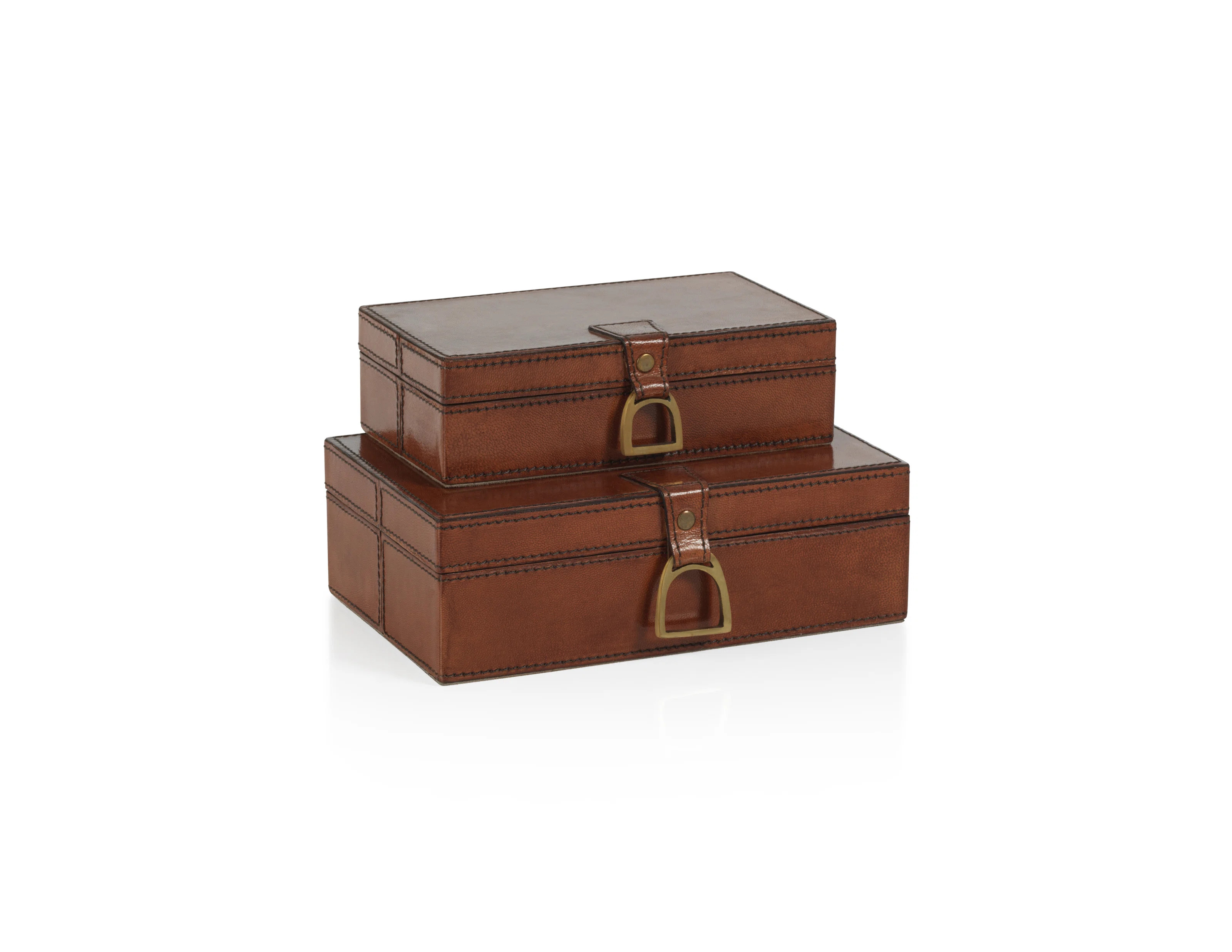 Williston Forge Harjivan Leather Decorative Box | Wayfair | Wayfair North America