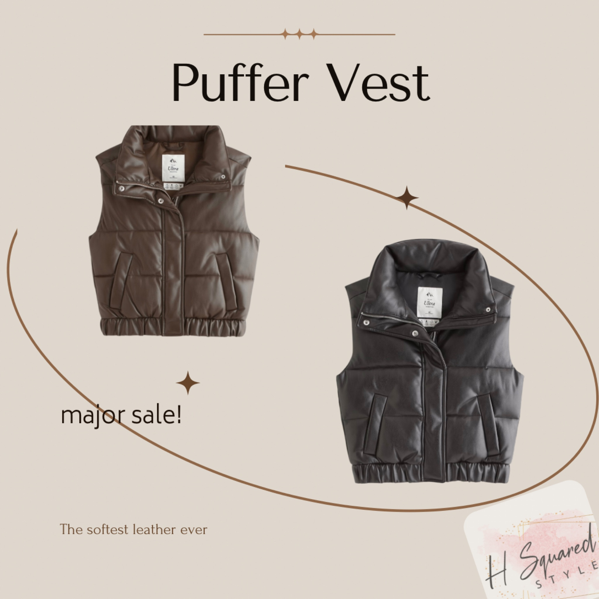 My favorite cropped puffer vest! You won’t find a softer vegan leather than this! Both colors are on major sale right now! 

#LTKGiftGuide #LTKSeasonal #LTKsalealert