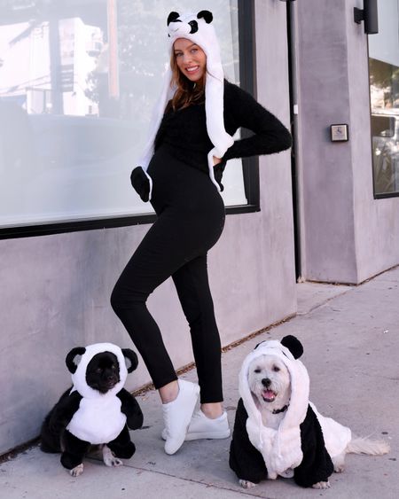 Easy costume idea: mama bear and her panda bear cubs 🖤🤍

#LTKHalloween