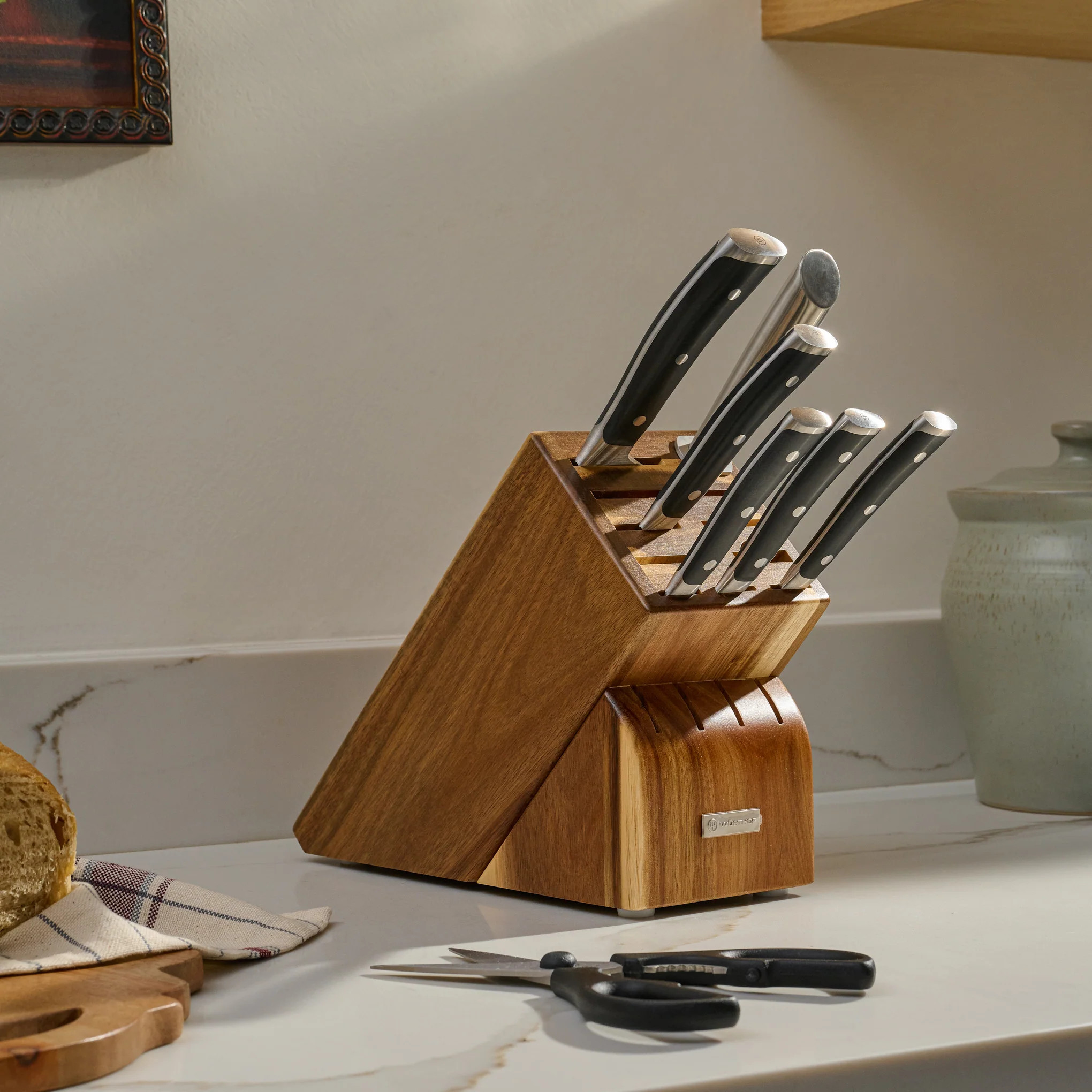 Wusthof Classic Ikon 8pc Knife Block Set | Magnolia