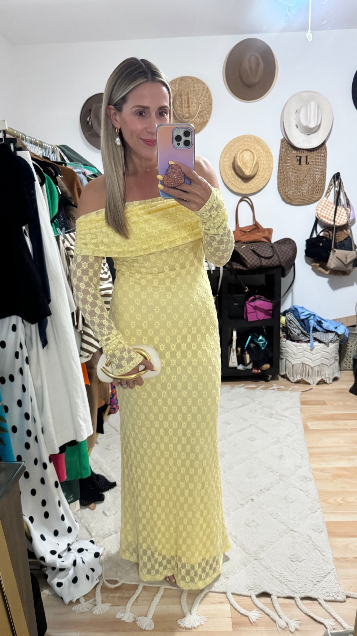 The most gorgeous butter 🧈 yellow dress! So comfy and pretty 🤩 Perfect for a wedding, date night or special event 💛 Runs true to size. Wearing a size medium:)

#LTKWedding #LTKOver40 #LTKootd