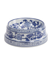 Oversized Chinoiserie Pet Bowl | TJ Maxx