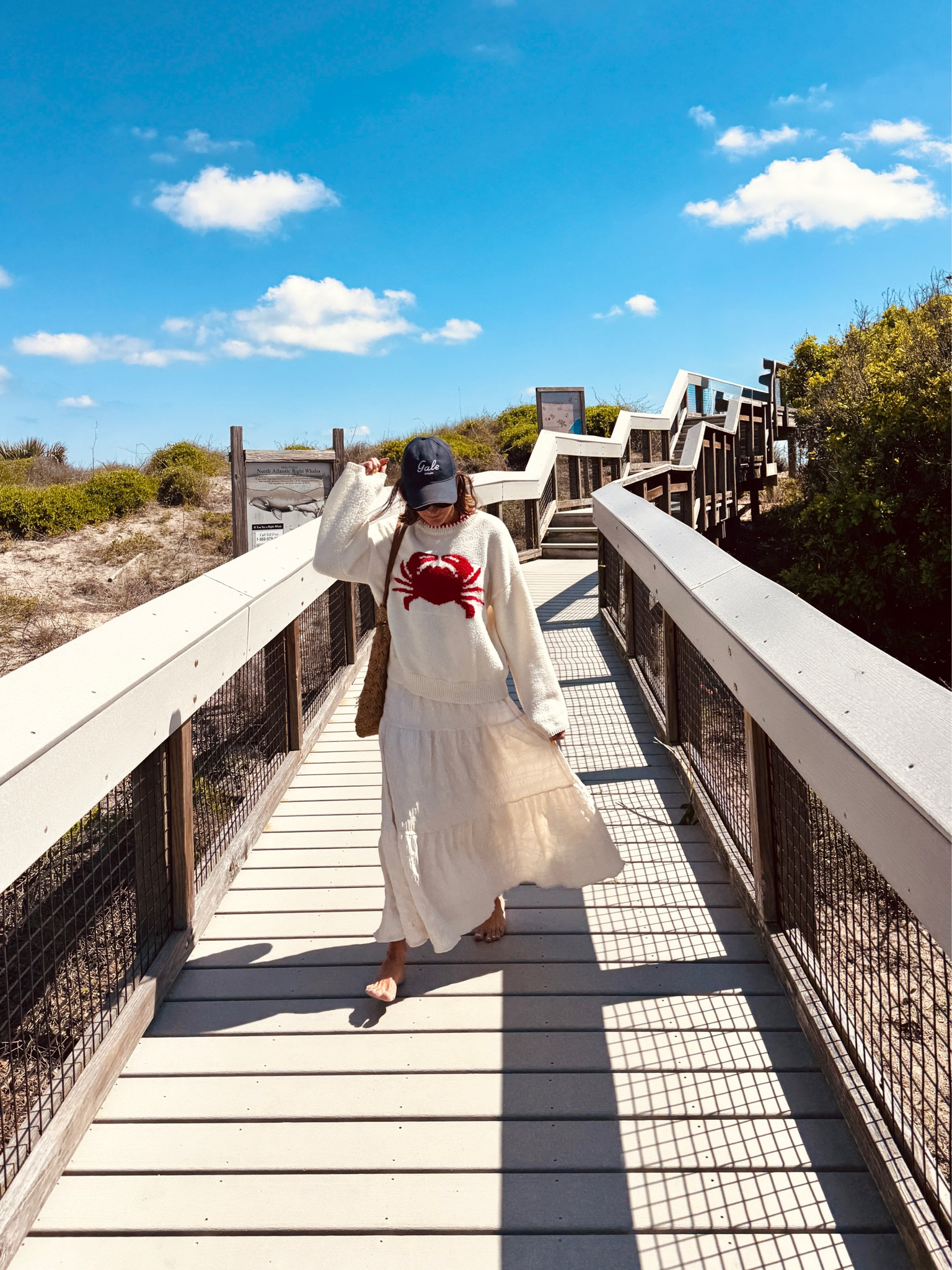 Good morning from Florida🌴☀️ Shop this boho maxi skirt that doubles as a beach cover up today. I styled it with this cute knit crab pullover & linking that too🦀🦀

#LTKSwim #LTKmomlife #LTKootd