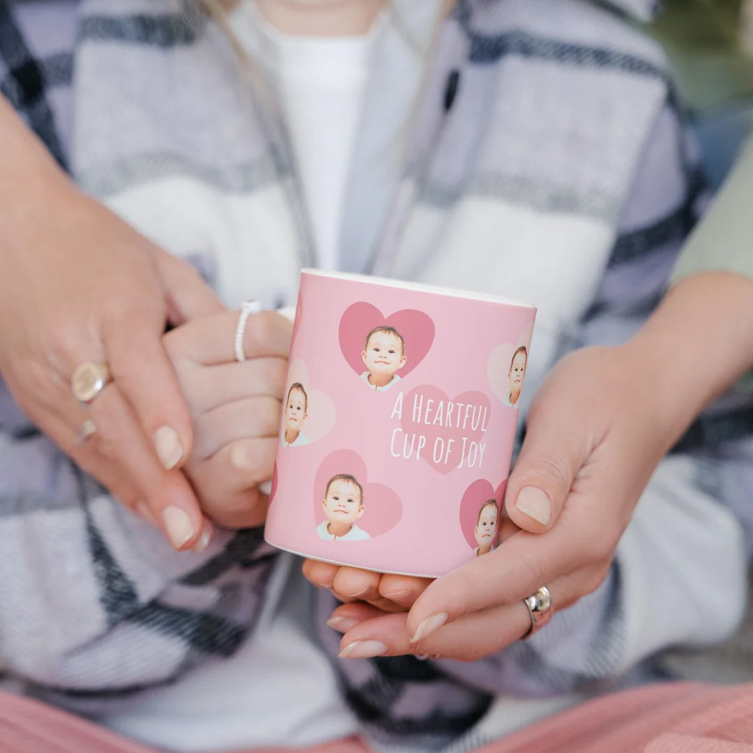 Custom Baby Face Coffee Mug, Baby Face Mug, Customized Photo Mug for New Parents, Grandparents, C... | Etsy (US)