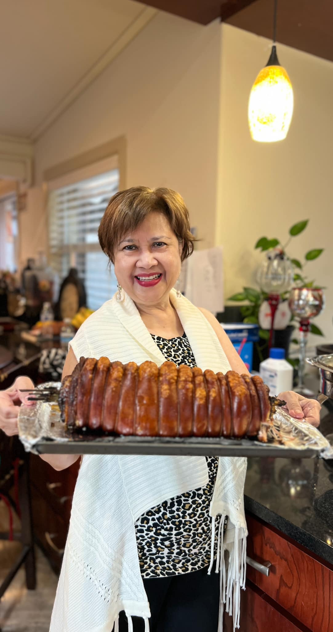 Serving smiles with every slice of this  tray of lechon with pride—because nothing brings people together like food, flavor, and Filipino tradition.
Let’s eat! 

 #LTKHoliday #LTKfoodie #LTKHome