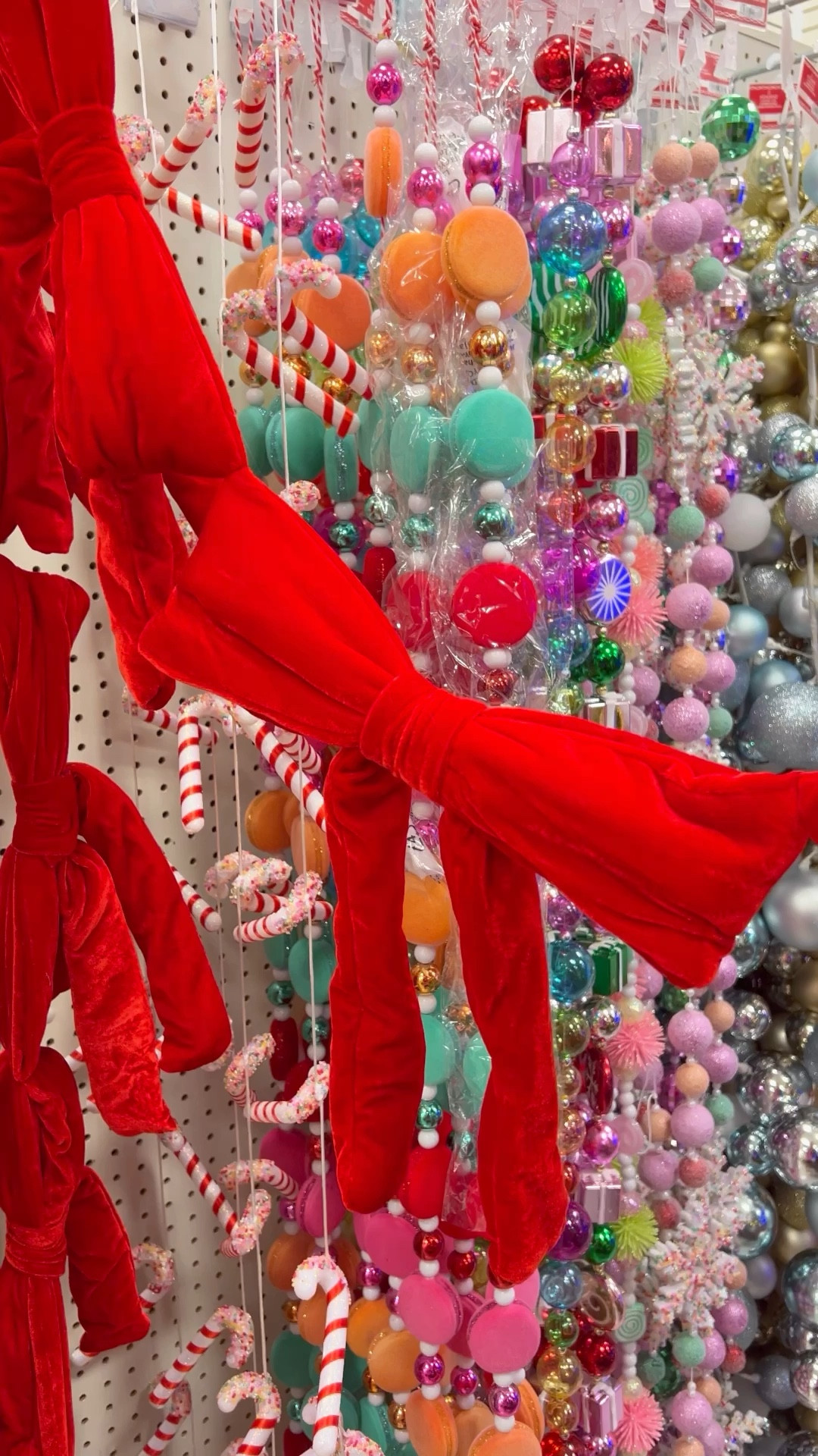 Michaels velvet bow garland, Christmas garland, velvet bow Christmas garland, Christmas decor, Anthropologie christmas, whimsical Christmas

This velvet bow garland at Michael’s is GORGEOUS!!🎀😍 will sell out quickly! Great Anthro look for less! I also have and love the rainbow translucent ball garland and love it so much! So whimsical and cute like Anthro!!🩷🎄 

#LTKHome #LTKSeasonal #LTKFindsUnder50