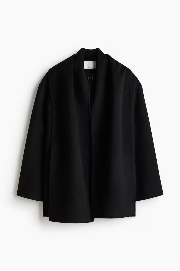 H & M - Handmade wool-blend coat - Black | H&M (UK, MY, IN, SG, PH, TW, HK)
