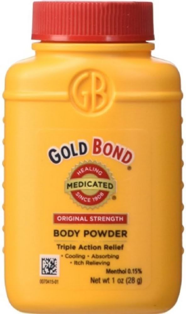 Gold Bond Talc-Free Body Powder Medicated 1 Ounce (4 Bottles) (29ml) | Amazon (US)