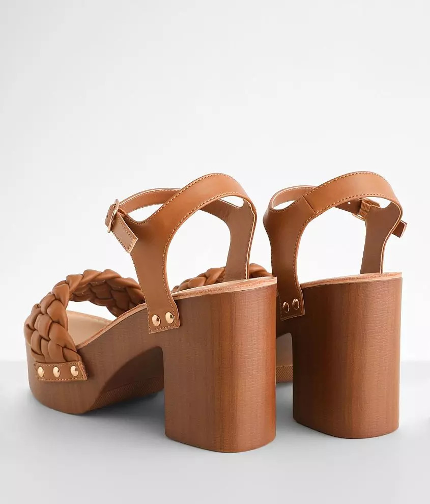 Delain Braided Sandal | Buckle