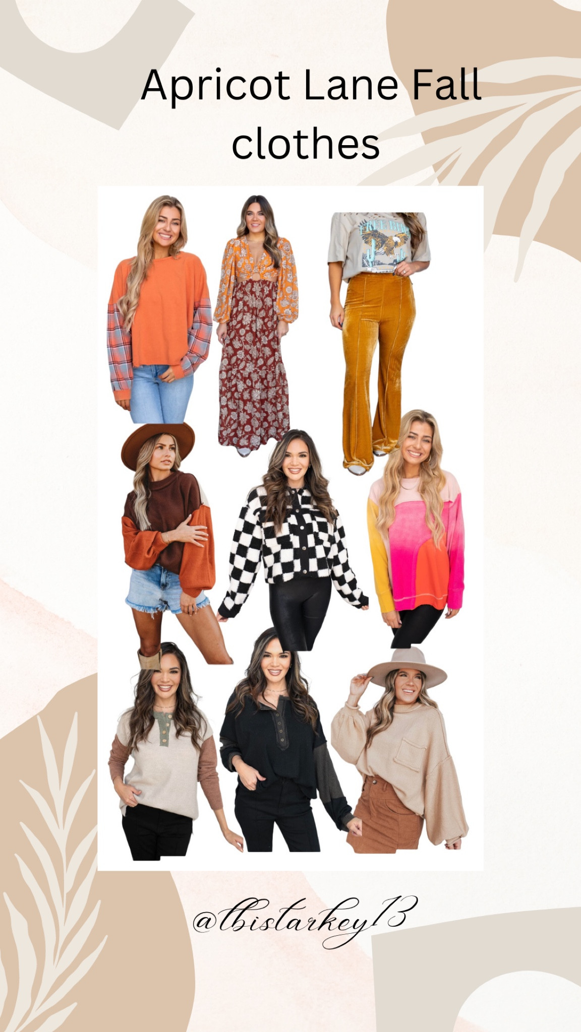 Apricot lane Fall clothes 

#LTKunder100 #LTKstyletip #LTKSeasonal
