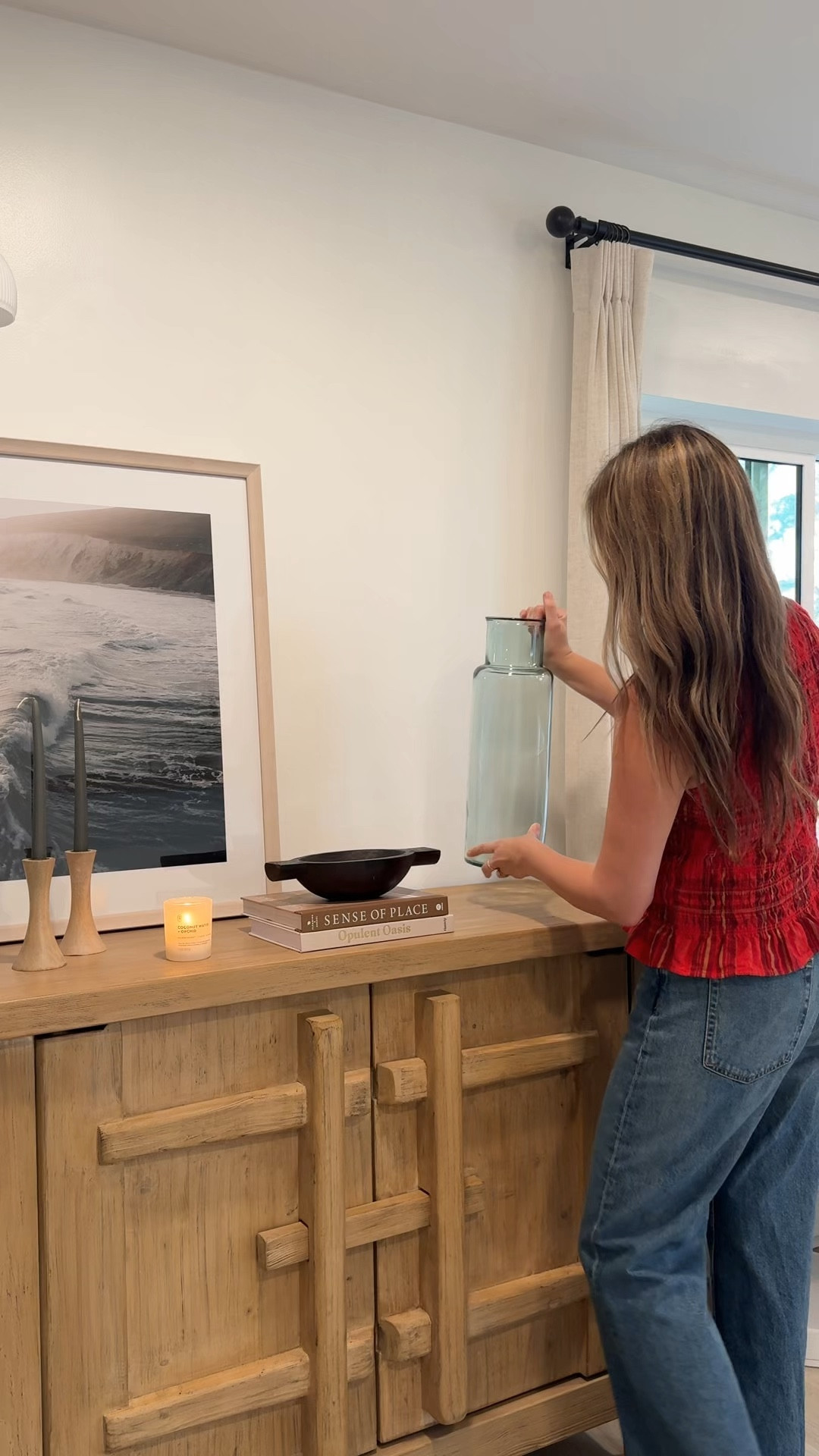 Here’s a super easy hack to make your faux stems look real:

Just add water to your vase.

As long as your stems are plastic, you’re good and you can dump and clean the vase whenever you want. It also makes the vase feel heavier and more stable, so it won’t slide around on your table. One of the easiest ways to elevate faux greenery in seconds.

#LTKFindsUnder50 #LTKHome #LTKvlog