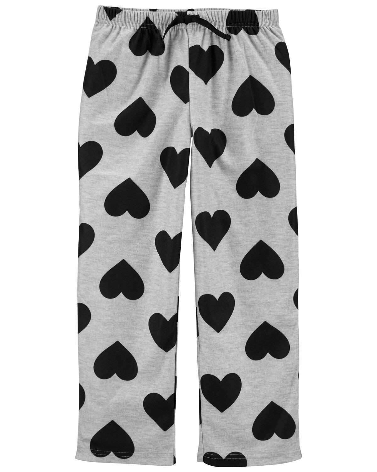 Multi Kid Heart Pull-On Fleece Pajama Pants | carters.com | Carter's
