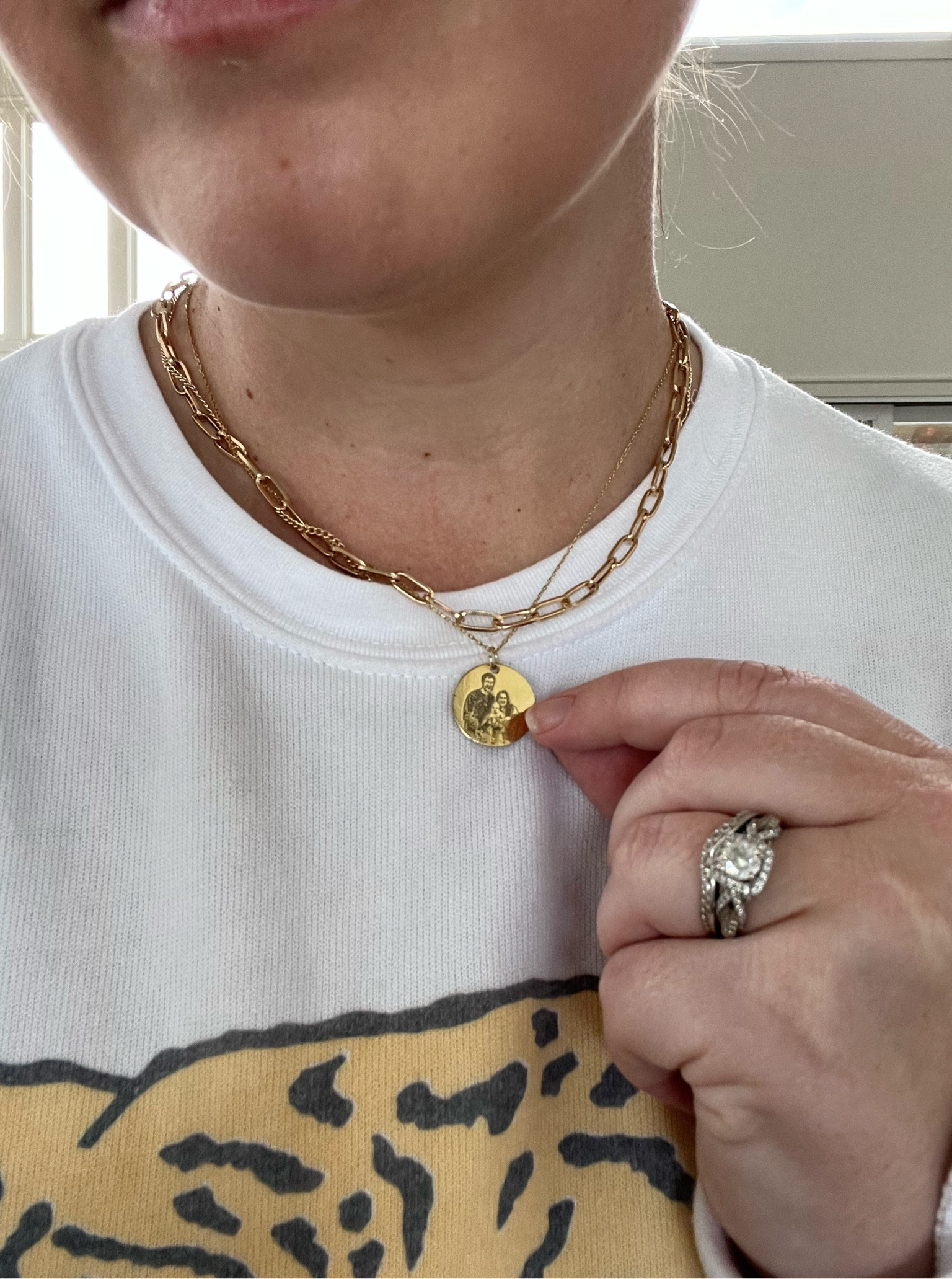 Personalized gold necklace 

#LTKbeauty #LTKfit