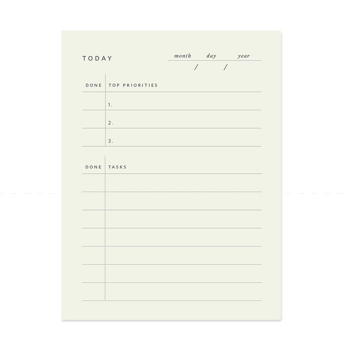 Today Block Notepad | The Container Store