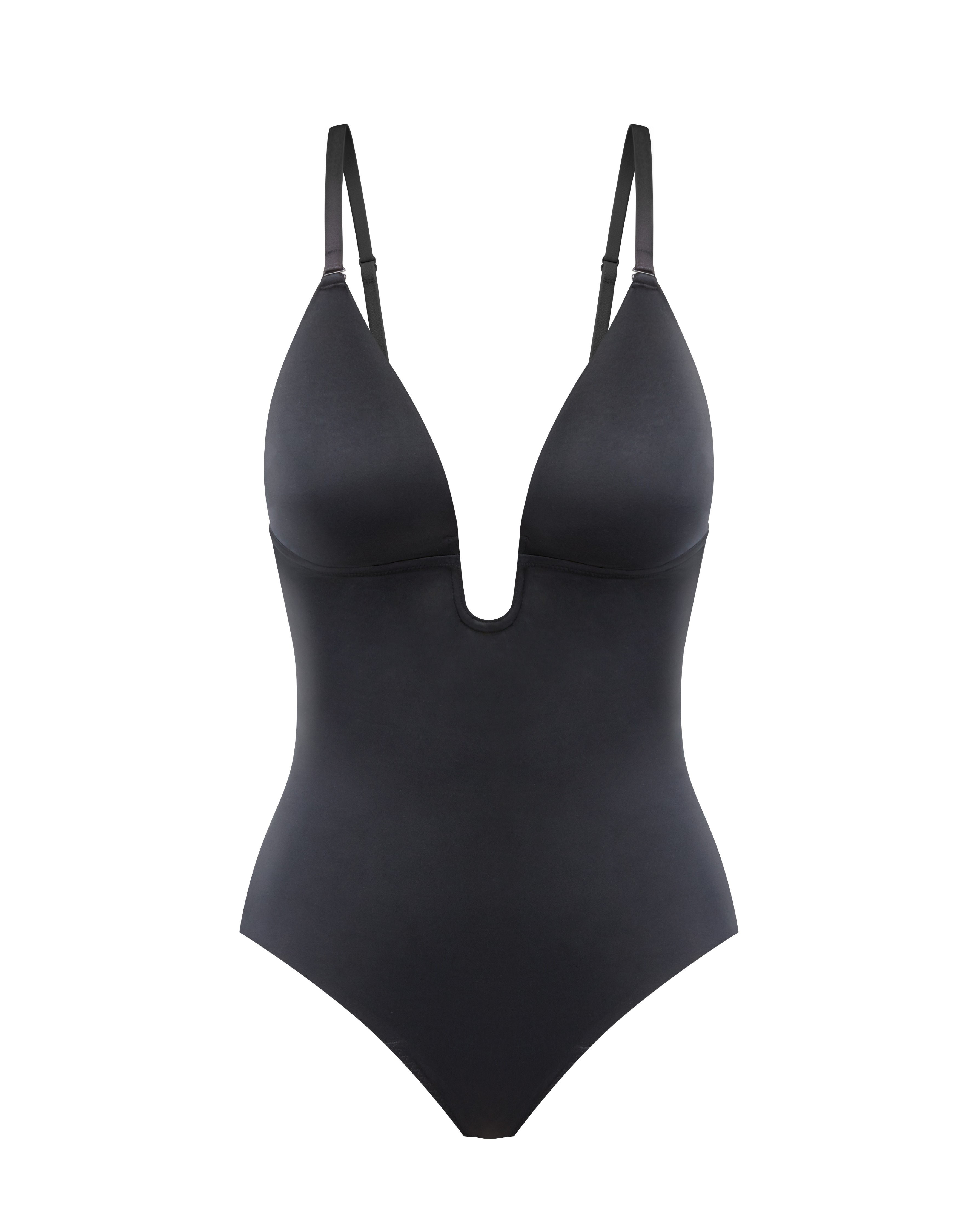 Suit Your Fancy Plunge Low-Back Thong Bodysuit | Spanx