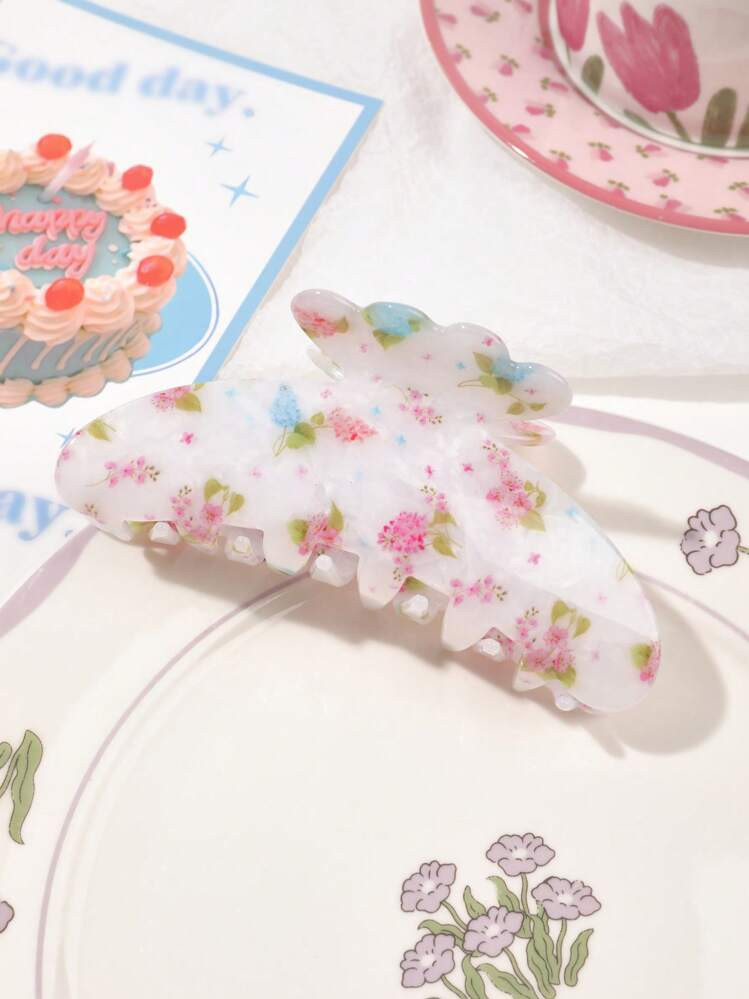 Floral hairclip  | SHEIN