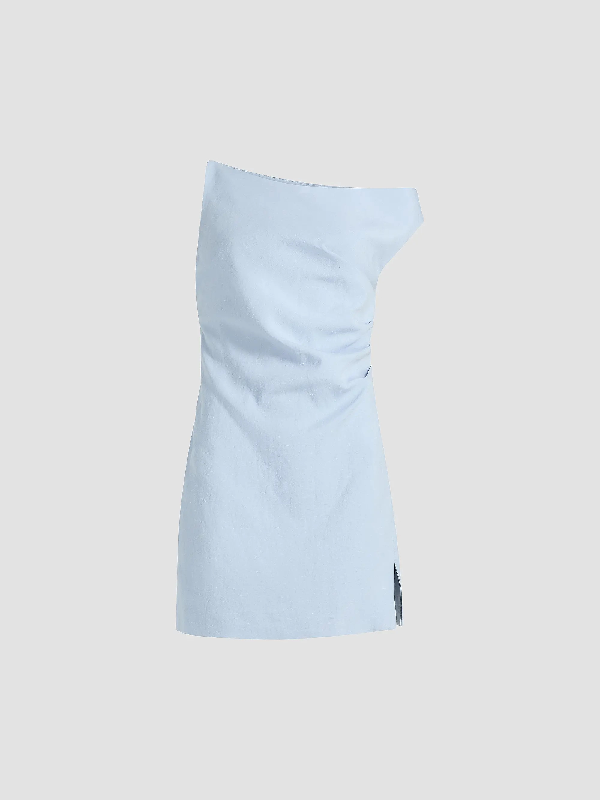 Winnie Draped One-Shoulder Minidress | Saks Fifth Avenue