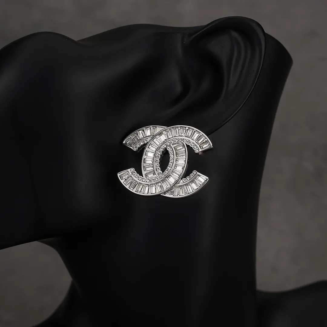 Vintage Women's Earrings, Luxury Earrings With Full Diamonds, Anniversary Gift for Wife - Etsy | Etsy (US)