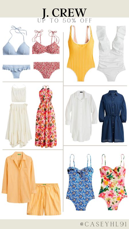 Up to 50% off women’s swim wear and cover up’s at J. Crew! Great time to grab a super cute swimsuit! 

#LTKSaleAlert #LTKSeasonal #LTKSwim