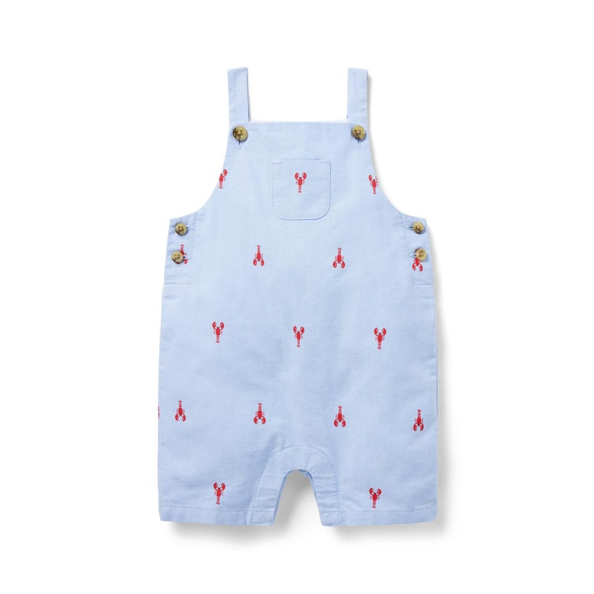 Baby Embroidered Lobster Overall | Janie and Jack