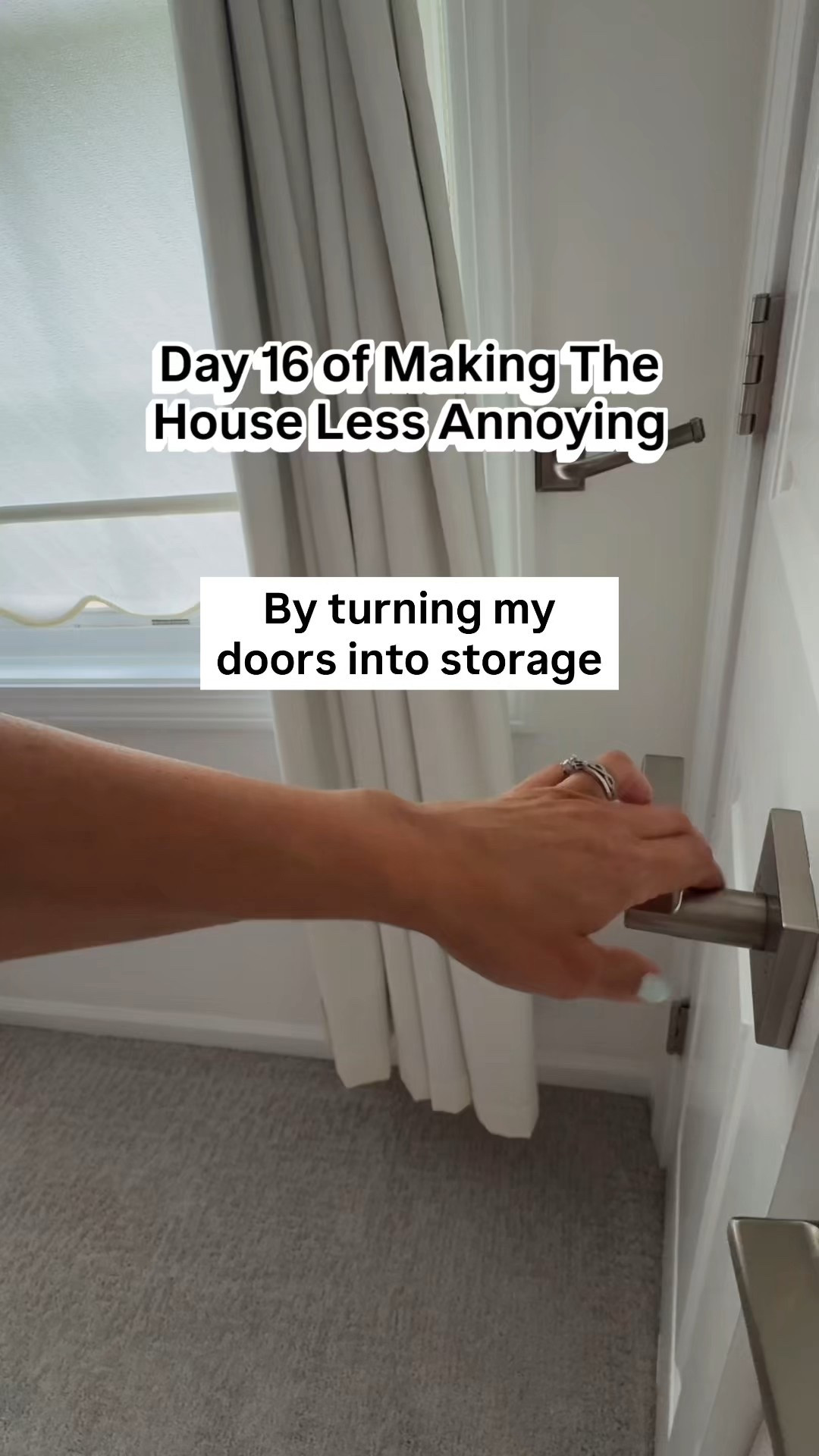 No storage? No problem.

This tiny room didn’t need another piece of furniture.
It needed a door system.

Now toys are off the floor, easy to grab, and clean-up isn’t total chaos.

Back-of-the-door storage for the win.

This is my favorite high quality system I use for toys, linen closet organization, art supplies and so much more.

#LTKSaleAlert #LTKHome #LTKmomlife