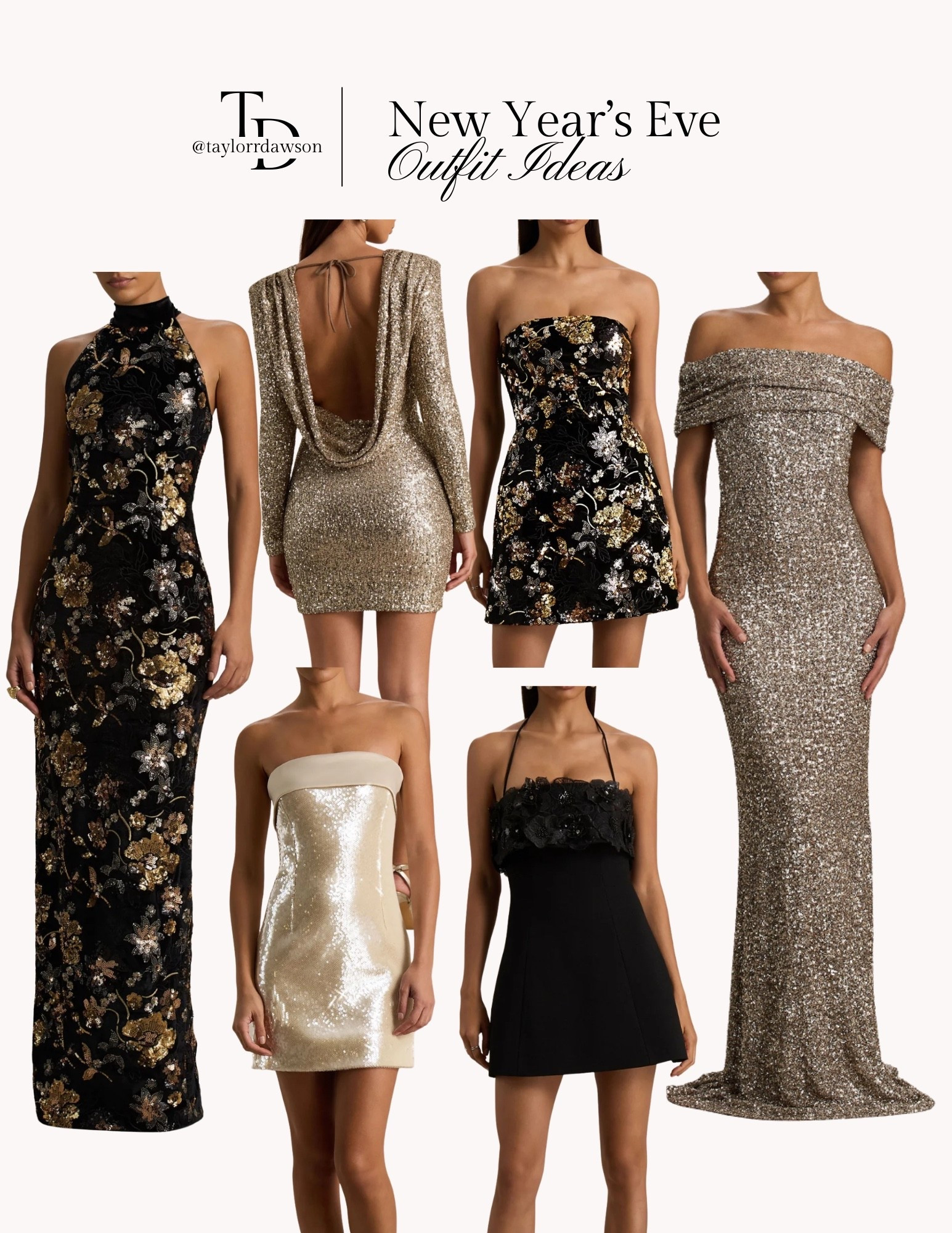New Year’s Eve outfit ideas!

nye, nye dress, holiday dress, sparkly dress

#LTKSeasonal #LTKWedding #LTKHoliday