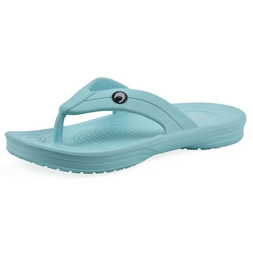 Island Surf Women's Ease Flip-Flop Sandal, Teal, 10 M | Amazon (US)