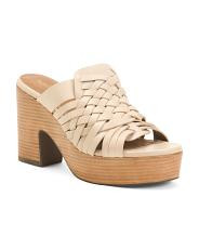 Leather Make You Mine Sandals | TJ Maxx