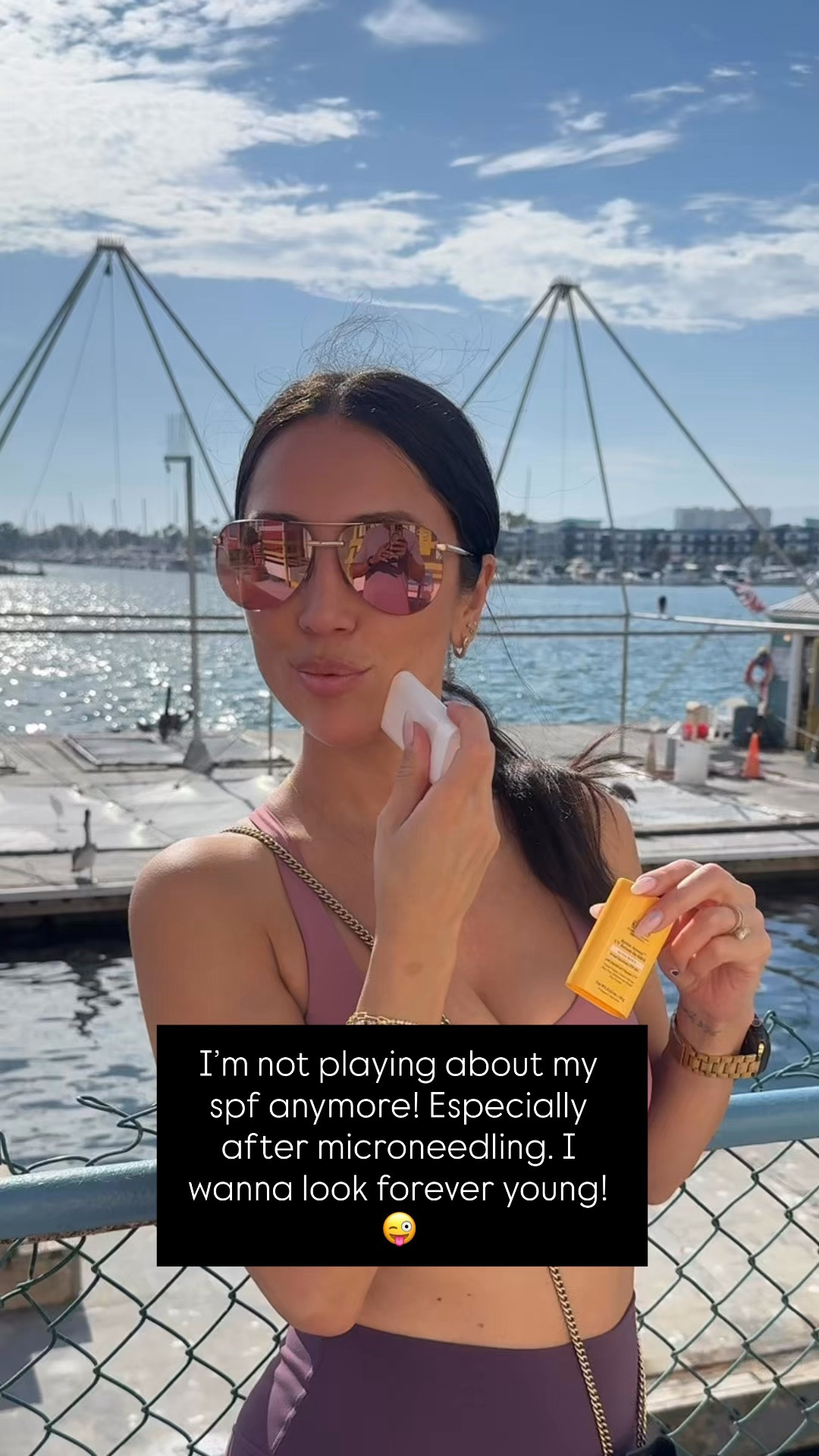 Beach days are my favorite… but protecting my skin is non-negotiable. ☀️

SPF is the most important step in my skincare routine every single day, especially after treatments like microneedling when your skin is more vulnerable to UV damage. Protecting your skin helps maintain your results, prevent hyperpigmentation, and support healthy healing.

Lately I’ve been reaching for the Kiehl’s Better Screen UV Serum Stick SPF 50 because it glides on so smoothly, feels incredibly hydrating, and doesn’t irritate my sensitive skin. It makes reapplying throughout the day so easy, whether I’m at the beach, running errands, or out on a shoot.

Healthy, glowing skin starts with protecting it. 💛🏖️

#SPFEveryday #SkinProtection #KiehlsPartner

#LTKmorningroutine #LTKselfcare #LTKBeauty