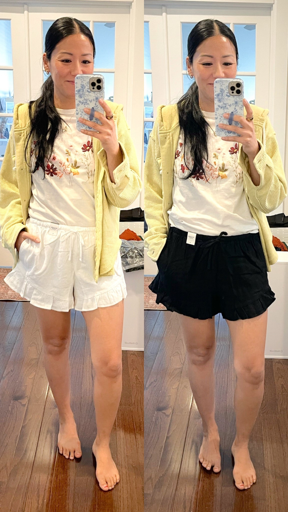 Size small in both shorts
Lined underneath! 👏

Abercrombie ruffle shorts


#LTKSeasonal #LTKOver40 #LTKSaleAlert