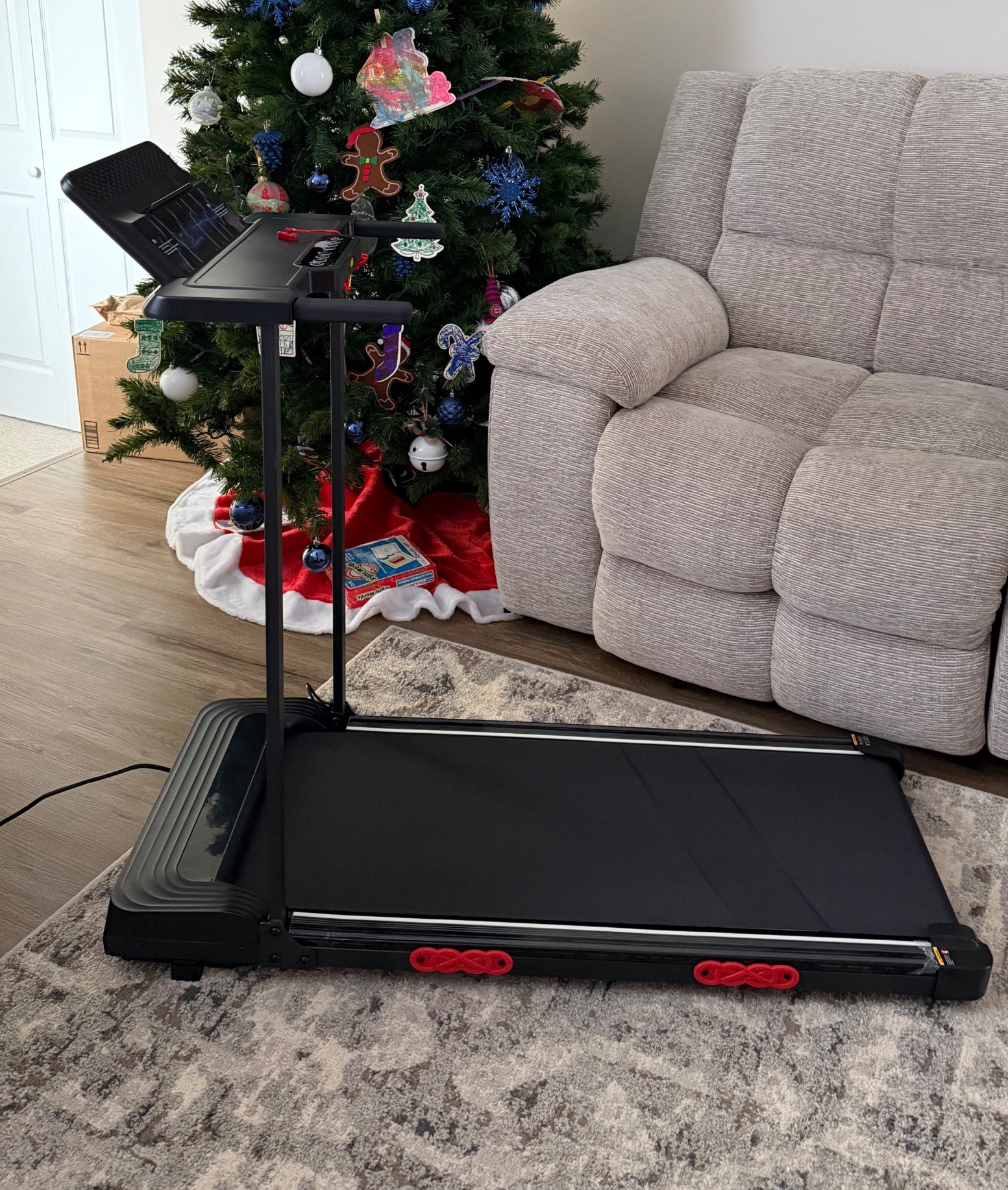 Compact space saving treadmill walking pad 

#LTKHoliday #LTKselfcare #LTKGiftGuide