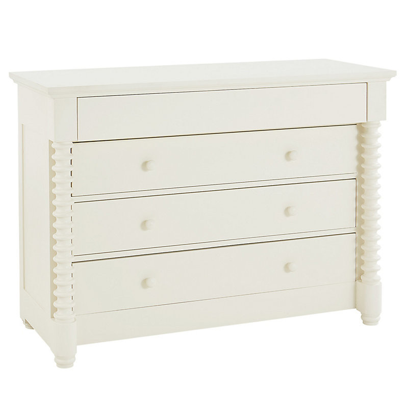 Savoy 3-Drawer Chest - White - Ballard Designs | Ballard Designs, Inc.