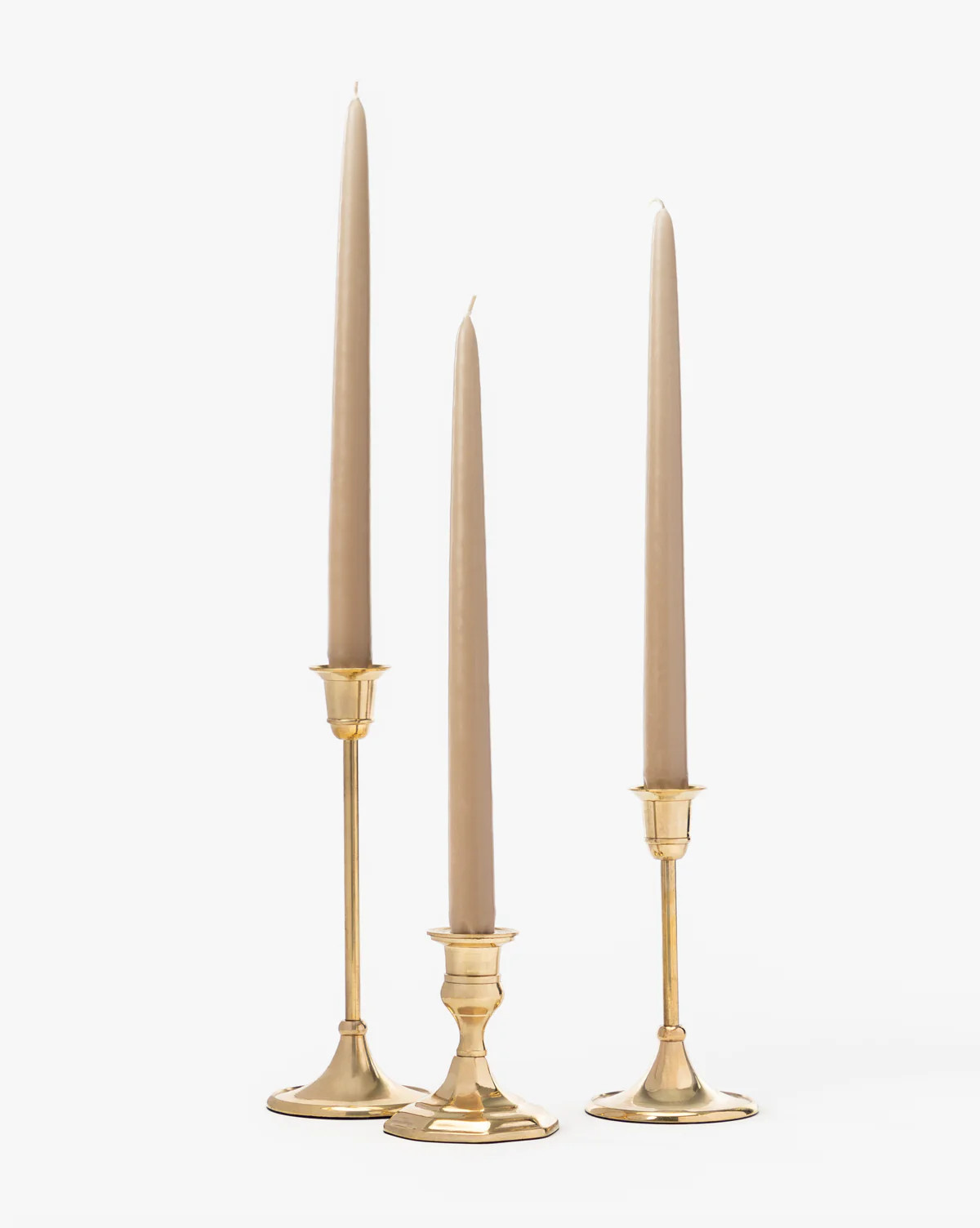 Adeline Brass Taper Holder | McGee & Co. (US)