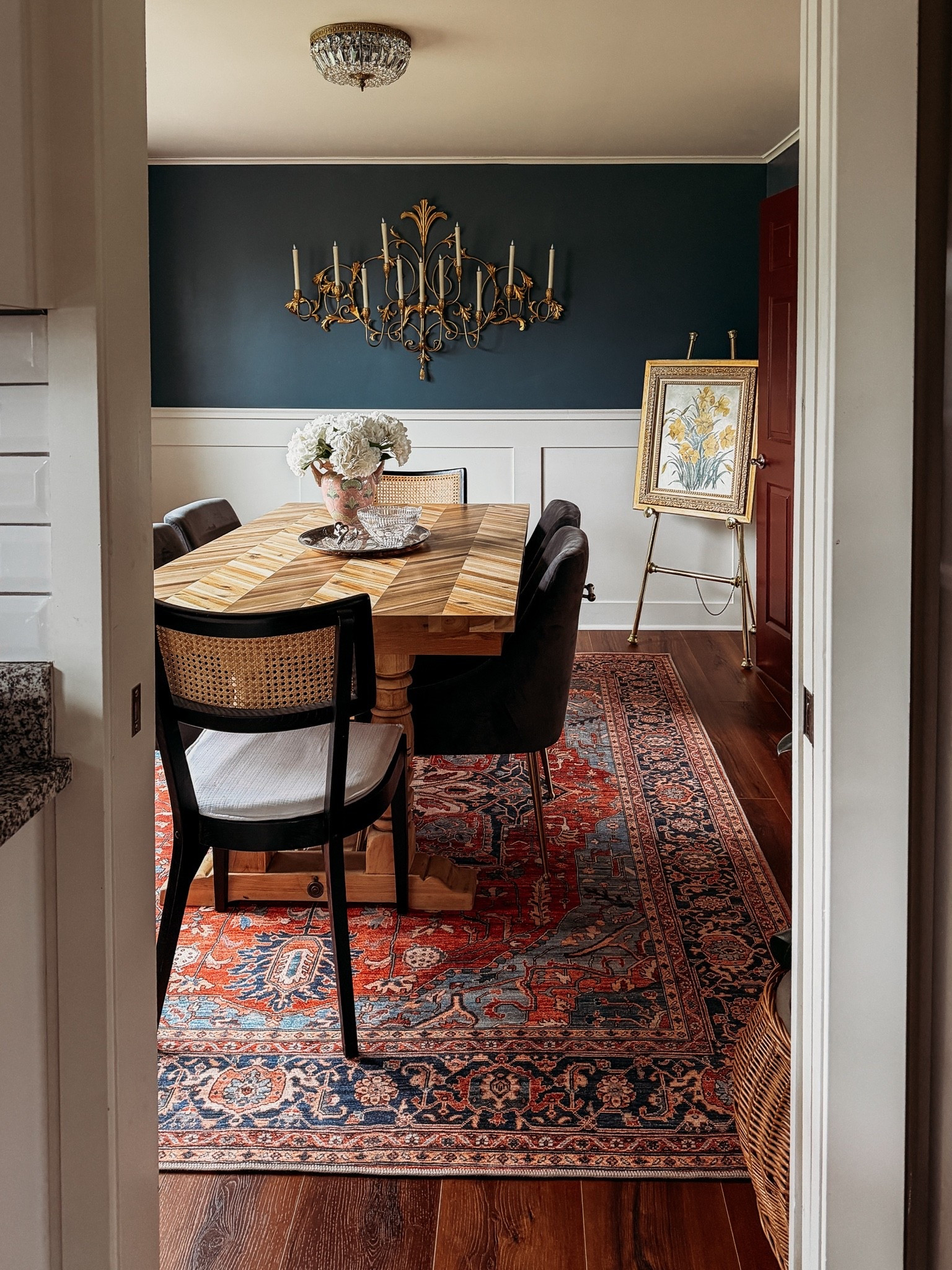 So happy I made the rug switch in our dining room! It made a HUGE difference!

#LTKHome