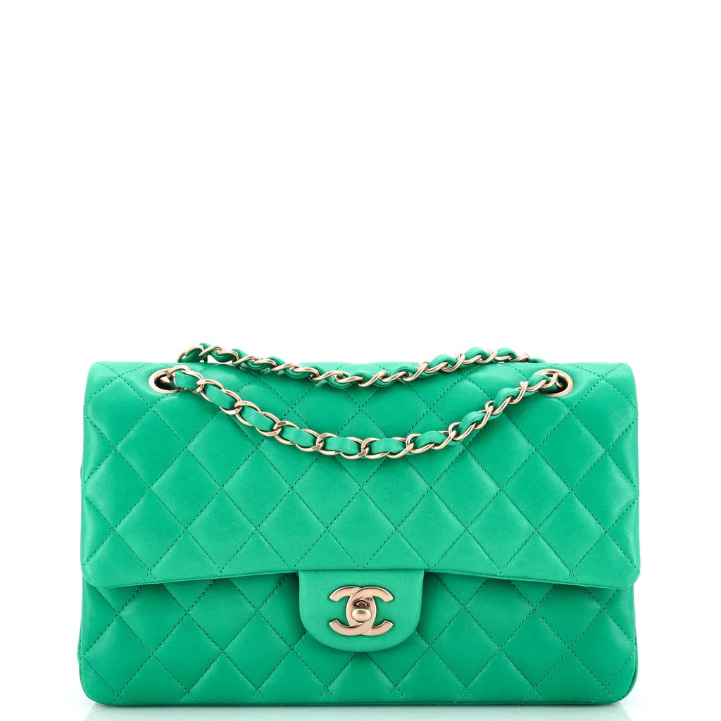 Classic Double Flap Bag Quilted Lambskin Medium | Rebag