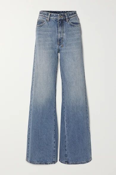 Ksubi - Kicker High-rise Wide-leg Jeans - Mid denim | NET-A-PORTER (US)