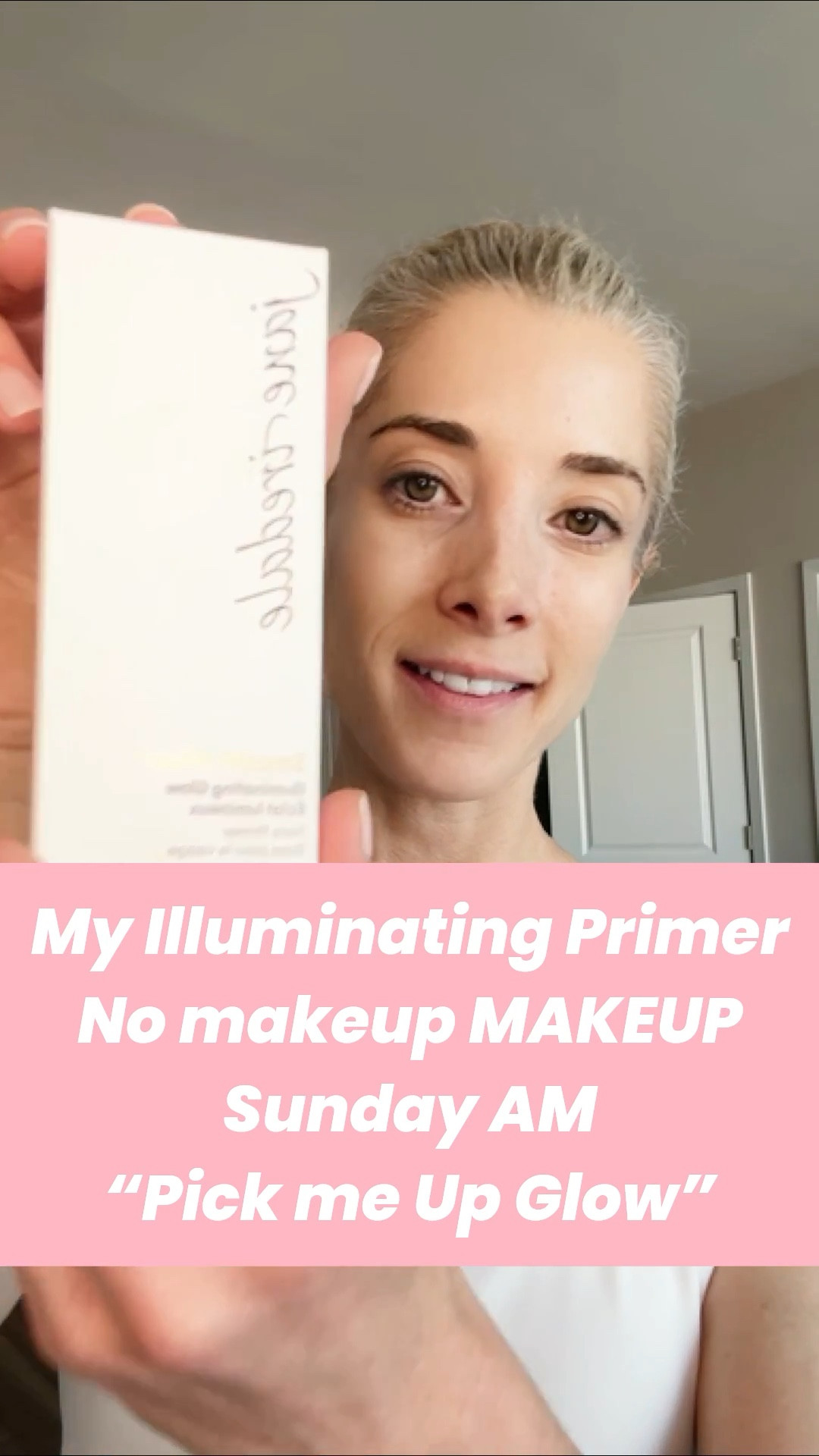 Jane Iredale Illuminating Primer! I adore this for a morning pick-me-up to create a "no makeup, makeup" look and get enough glow to look alive without putting on tons of makeup first thing in the morning. Last night, I used the mattifying primer before going to a cocktail party summer bbq. I highly recommend modifying Illuminating Brightening.
Wearing before going on my morning walk and getting exercise this summer ! 

 #LTKActive #LTKFindsUnder100 #LTKBeauty