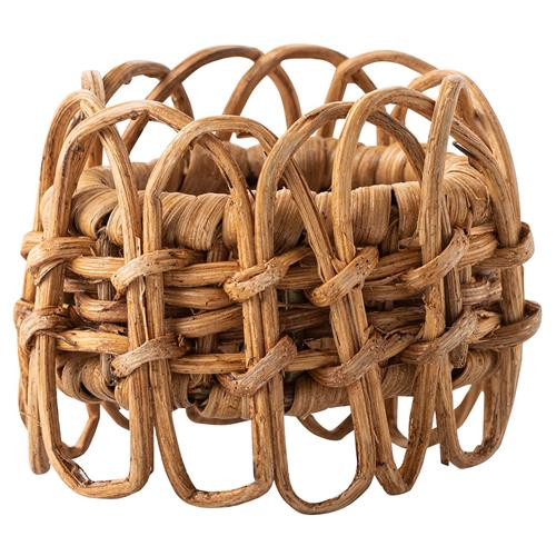 Juliska Provence Coastal Beach Natural Rattan Napkin Ring | Kathy Kuo Home