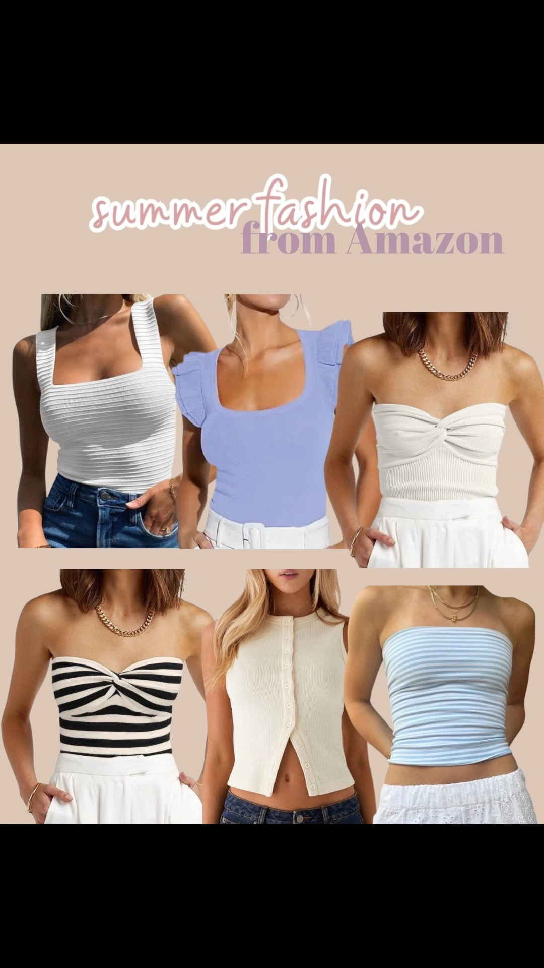 Amazon summer fashion
Travel outfits, summer outfits, vacation outfits beach, spring outfits 2026, resort wear, resort outfits from amazon, swim cover up, summer matching set, casual outfits for the summer, casual outfits for the spring, Amazon fashion, oversized sunglasses, neutral tops, halter tank top, sandals, beach, pool, beach outfits, ootd, vacation, vacation wear, cruise outfits, cream
#vacationwear #amazon #amazonfinds #traveloutfits #vacationoutfitsbeach

#LTKWorkwear #LTKSaleAlert #LTKSeasonal
