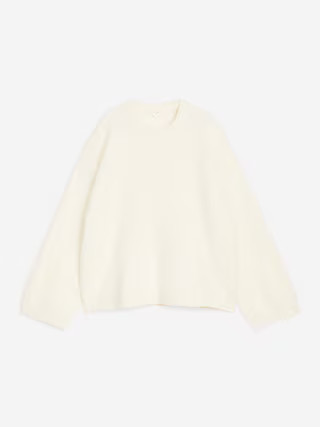 Alpaca-Wool Blend Jumper | Arket UK