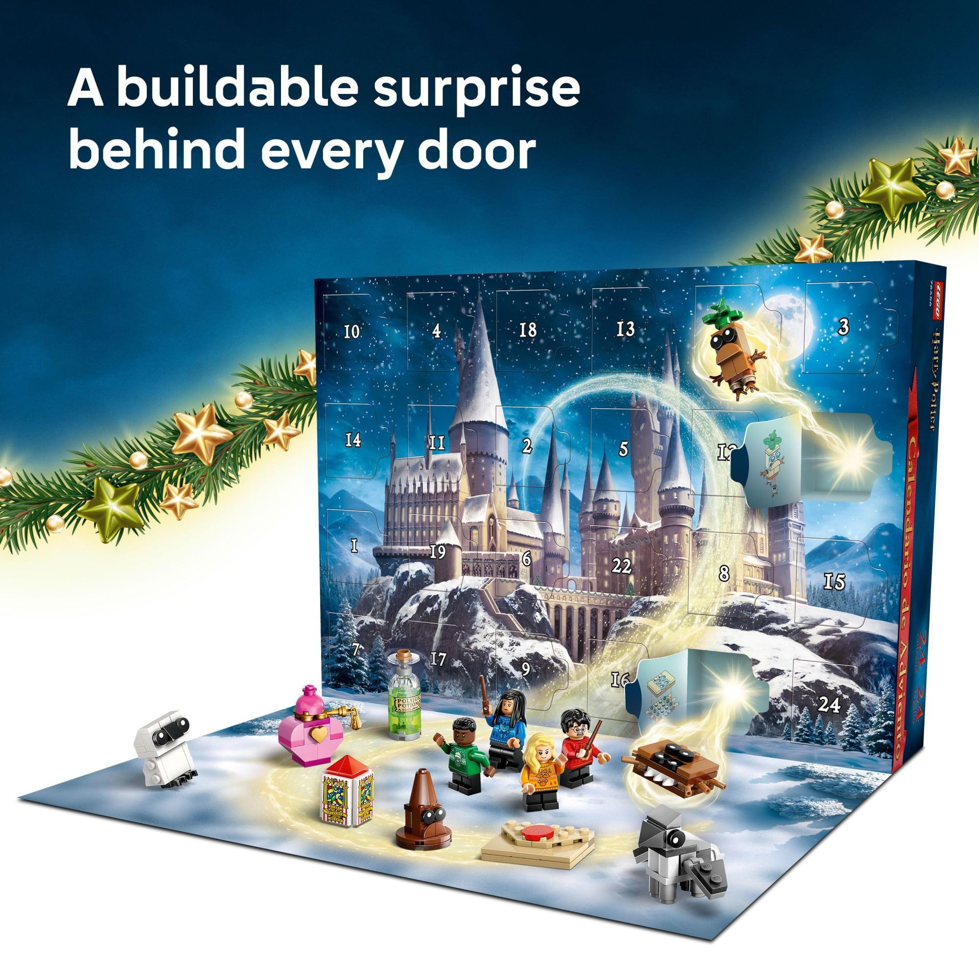 Lego Harry Potter Advent Calendar 2025 Kids Toy - Holiday Countdown for Boys & Girls, 7+ - 24 Bui... | Amazon (US)