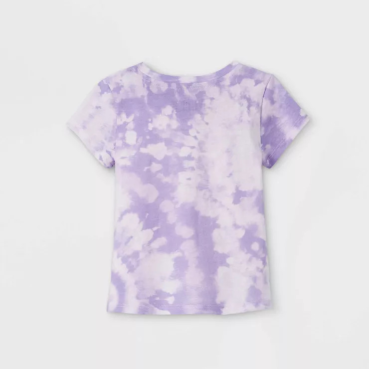 Toddler Girls' Disney Minnie Mouse Short Sleeve Graphic T-Shirt - Purple | Target